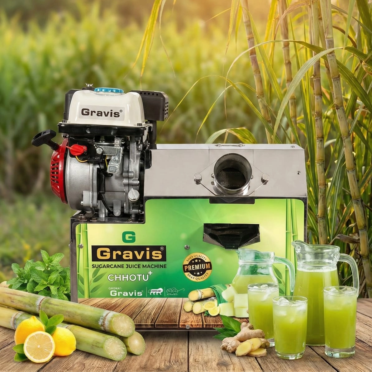 CHHOTU PLUS WITH GRAVIS ENGINE