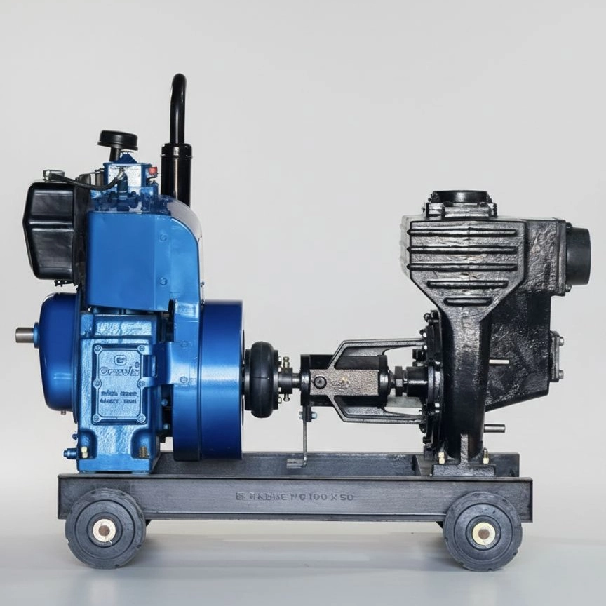 Engin Oprated Mud Pump