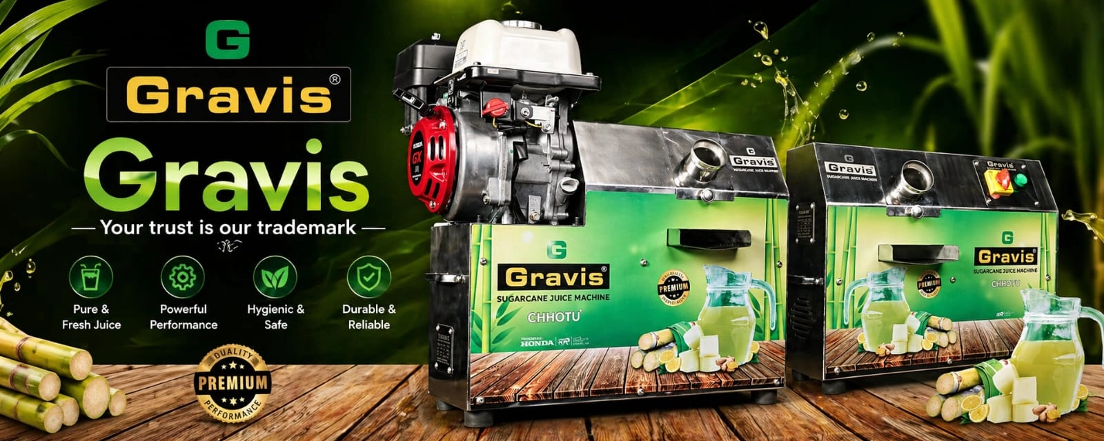 SUGARCANE JUICE MACHINE