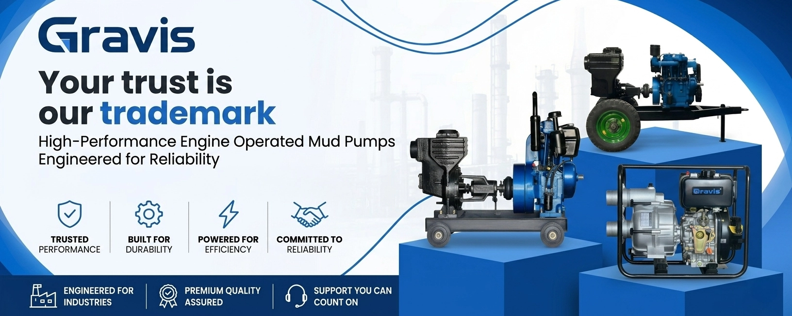 Engine Oprated Mud Pump